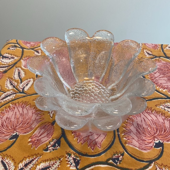 Dartington Daisy Crystal Bowls - Set of 2 Vintage - Picture 6 of 13